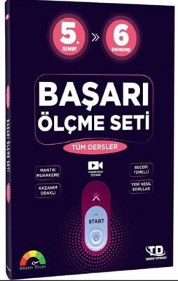 5. Sınıf Tüm Dersler Başarı Ölçme Seti 6 Deneme Sınavı - 1