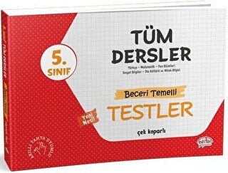 Editör Yayınevi 5. Sınıf Tüm Dersler Yeni Nesil Beceri Temelli Dersler - 1