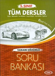 Data Yayınları 5. Sınıf Tüm Dersler Çözümlü Soru Bankası - Data Yayınları