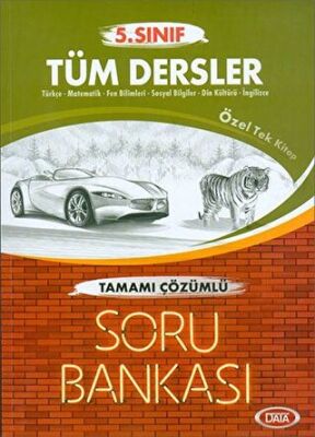 Data Yayınları 5. Sınıf Tüm Dersler Çözümlü Soru Bankası - 1