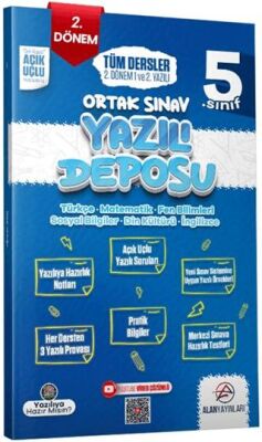 5. Sınıf Tüm Dersler Ortak Sınav 2. Dönem 1. ve 2. Yazılı - 1
