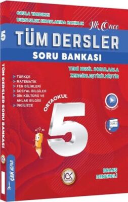 İlk Önce Yayıncılık 5. Sınıf Tüm Dersler Soru Bankası - 1