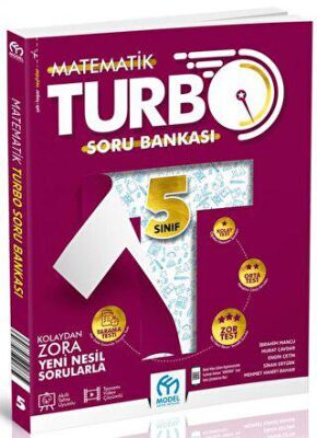 Model Eğitim Yayıncılık 5. Sınıf Turbo Matematik Soru Bankası - 1