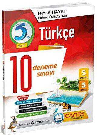 Çanta Yayınları 5. Sınıf Türkçe 10 Deneme Sınavı