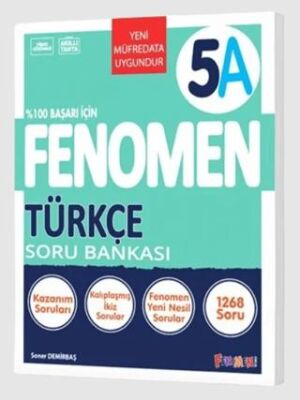 Fenomen Yayınları 5. Sınıf Türkçe A Soru Bankası - 1