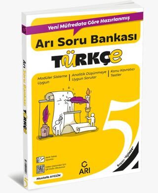 Arı Yayıncılık 5. Sınıf Türkçe Arı Soru Bankası - 1