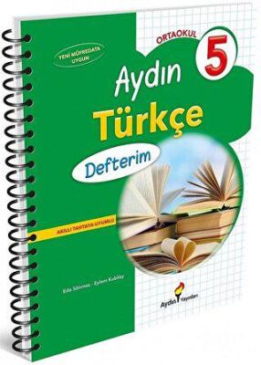 Aydın Yayınları Ortaokul 5 Aydın Türkçe Defterim - 1
