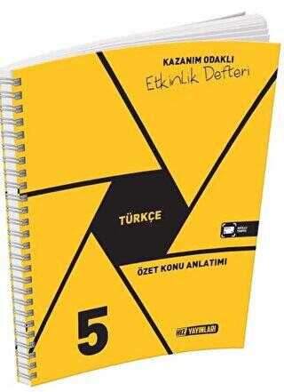 Hız Yayınları 5. Sınıf Türkçe Etkinlik Defteri