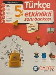 Çanta Yayınları 5. Sınıf Türkçe Etkinlikli Kazanım Soru Bankası 2024-2025 - Çanta Yayınları
