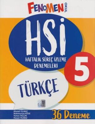 5. Sınıf Türkçe HSİ Haftalık Süreç İzleme Denemeleri - 1