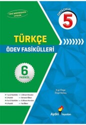Aydın Yayınları 5. Sınıf Türkçe Ödev Fasikülleri - Aydın Yayınları