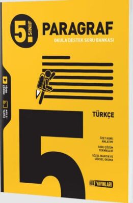 Hız Yayınları 5. Sınıf Türkçe Paragraf Soru Bankası - 1