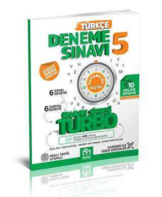 Model Eğitim Yayıncılık 5. Sınıf Türkçe Sınavın Şifresi Turbo 6 Genel 6 Sarmal Deneme Sınavı