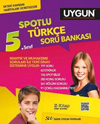 Sadık Uygun Yayınları 5. Sınıf Türkçe Soru Bankası - 1