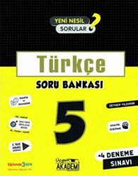 Üçgen Yayıncılık 5. Sınıf Türkçe Soru Bankası ve 4 Deneme Sınavı - Üçgen Yayıncılık