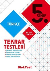 Tudem Yayınları - Bayilik 5. Sınıf Türkçe Tekrar Testleri - Tudem Yayınları - Bayilik