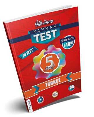 İlk Önce Yayıncılık 5. Sınıf Türkçe Yaprak Test