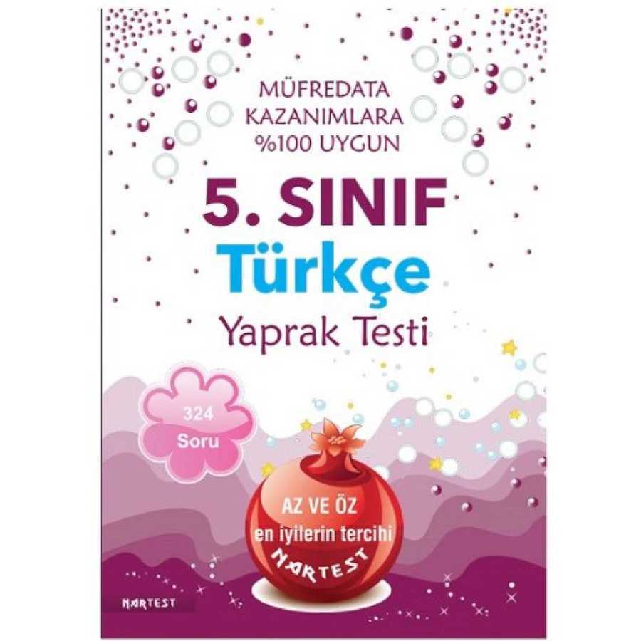 5. Sınıf Türkçe Yaprak Testi