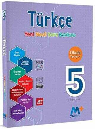 Martı Okul Yayınları 5. Sınıf Türkçe Yeni Nesil Soru Bankası