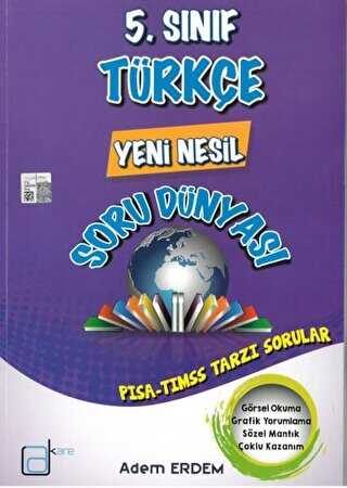 A Kare Yayınları 5. Sınıf Türkçe Yeni Nesil Soru Dünyası - 1