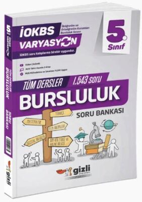 Gizli Yayınları 5. Sınıf Varyasyon Tüm Dersler Bursluluk Soru Bankası - 1