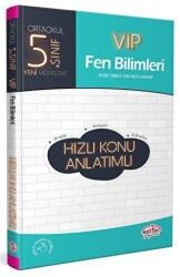 Editör Yayınevi 5. Sınıf VIP Fen Bilimleri Hızlı Konu Anlatımlı - Editör Yayınevi