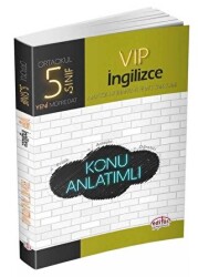 Editör Yayınevi 5. Sınıf VIP İngilizce Konu Anlatımlı - Editör Yayınevi