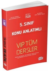 5. Sınıf VIP Tüm Dersler Konu Anlatımlı - Editör Yayınevi