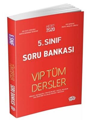 5. Sınıf VIP Tüm Dersler Soru Bankası - 1