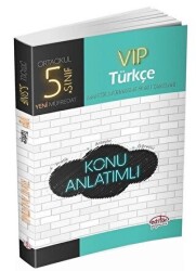 Editör Yayınevi 5. Sınıf VIP Türkçe Konu Anlatımlı - Editör Yayınevi