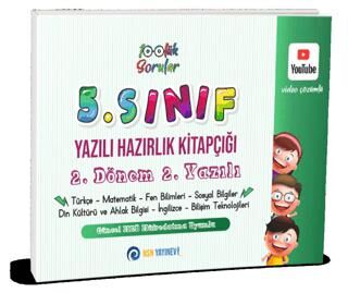 NSN Yayınevi - Bayilik 5. Sınıf Yazılı Hazırlık Kitapçığı 2. Dönem 2. Yazılı - 1
