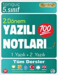 5. Sınıf Yazılı Notları 2. Dönem 1 ve 2. Yazılı - Tonguç Akademi