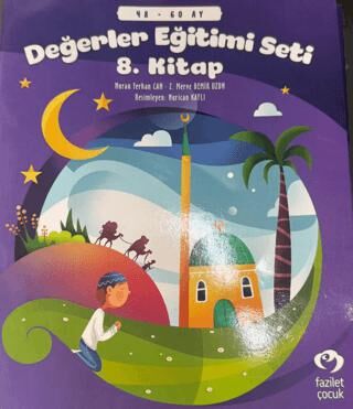 5 Yaş ve Üzeri Değerler Eğitimi Seti 8. Kitap - 1