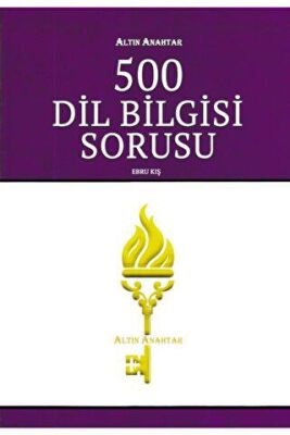 Altın Anahtar Yayınları 500 Dil Bilgisi Sorusu kapağı