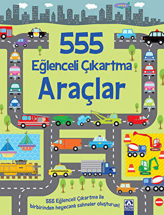 Araçlar - 555 Eğlenceli Çıkartma - Altın Kitaplar