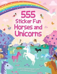 555 Sticker Fun - Horses and Unicorns - IMAGINE THAT
