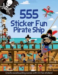 555 Sticker Fun - Pirate Ship - IMAGINE THAT