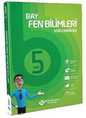 Bilim Anahtarı Yayınları 5. Sınıf Bay Fen Bilimleri Soru Bankası - 1