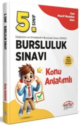 Editör Yayınevi 5.Sınıf Bursluluk Sınavı Konu Anlatımlı Karekod Çözümlü - Editör Yayınevi