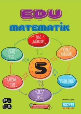 Ekspert Yayınları 5.Sınıf Edu Matematik Etkinlikli Soru Bankası - 1