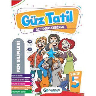 5. Sınıf Fen Bilimleri Güz Tatil Kitabı - 1