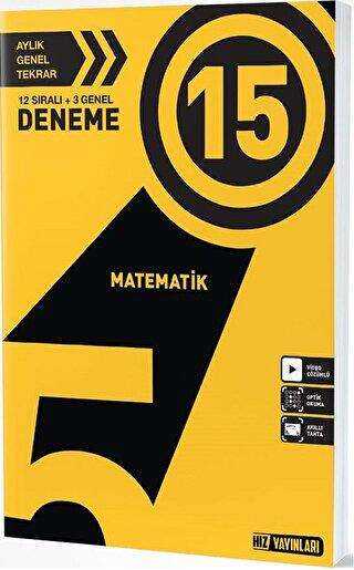 Hız Yayınları 5. Sınıf Matematik 15 Li Deneme