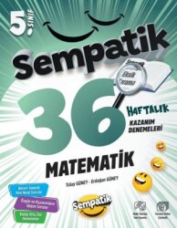 Ünlüler Karması 5.Sınıf Matematik 36 Haftalık Kazanım Denemeleri - Ünlüler Karması