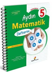 Aydın Yayınları Ortaokul 5 Aydın Matematik Defterim - Aydın Yayınları