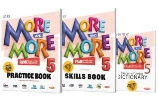 Kurmay Yayınları More and More English 5 Practice Book + Skills Book + Dictionary 3 Kitap Set Kurmay ELT Yayınları - 1