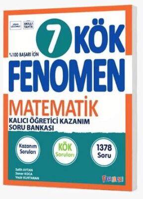 Fenomen Yayınları 7 KÖK Matematik Soru Bankası - 1