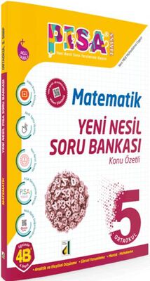 Damla Yayınevi - Bayilik Pisa Yeni Nesil Matematik Soru Bankası - 5. Sınıf - 1