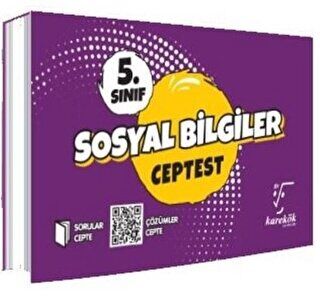 5. Sınıf Sosyal Bilgiler Cep Test - 2