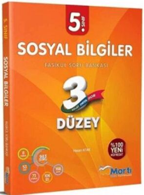 Martı Okul Yayınları 5. Sınıf Sosyal Bilgiler Fasikül Soru Bankası - 1