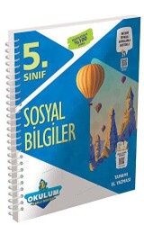 Murat Yayınları 5. Sınıf Sosyal Bilgiler Okulum Akıllı Defter - Murat Yayınları